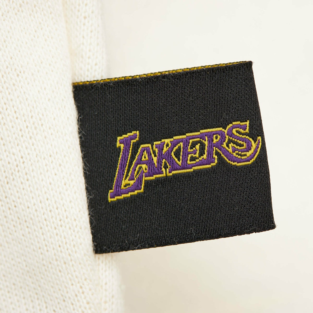 Los Angeles Lakers Women's Hardwood Classics Pullover Sweatshirt Gold - Mitchell & Ness