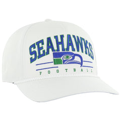 Seattle Seahawks '47 Roscoe Hitch Rope Adjustable Hat - White Hats