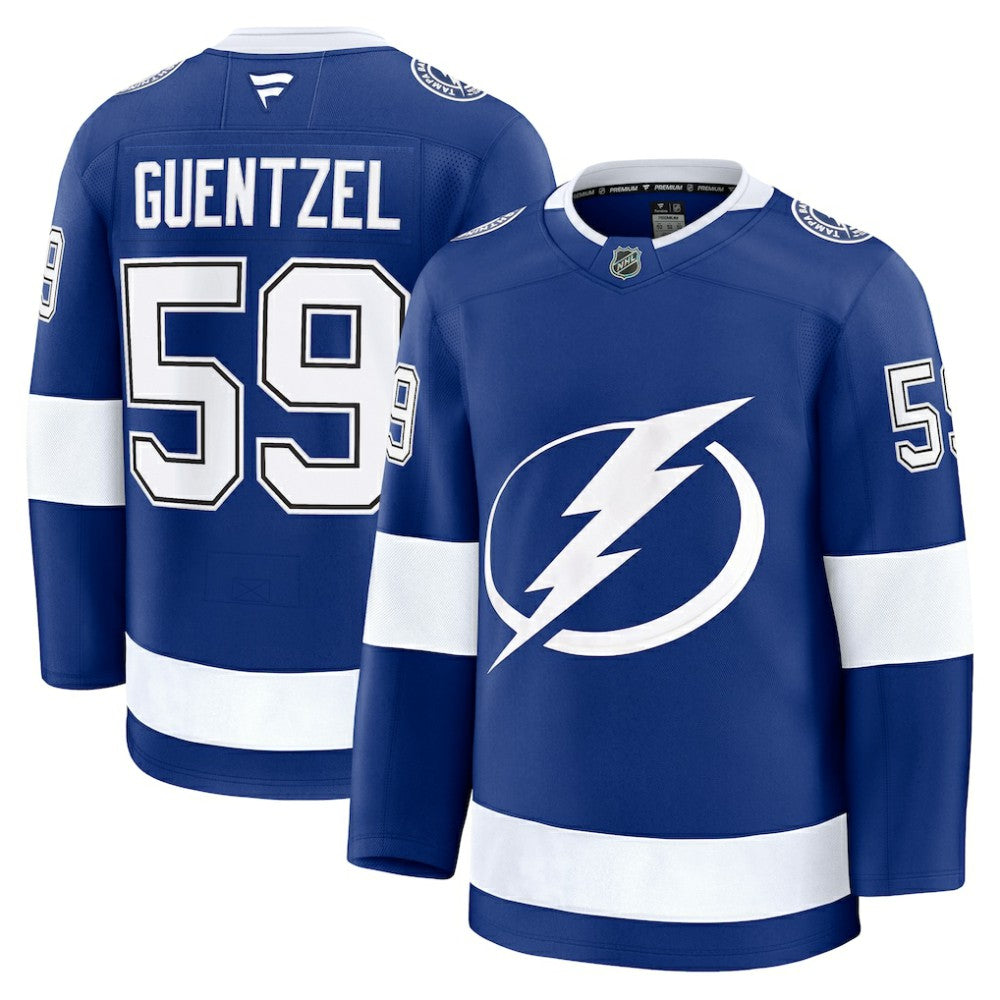 Jake Guentzel Tampa Bay Lightning Fanatics Home Premium Jersey - Blue | US 201994744