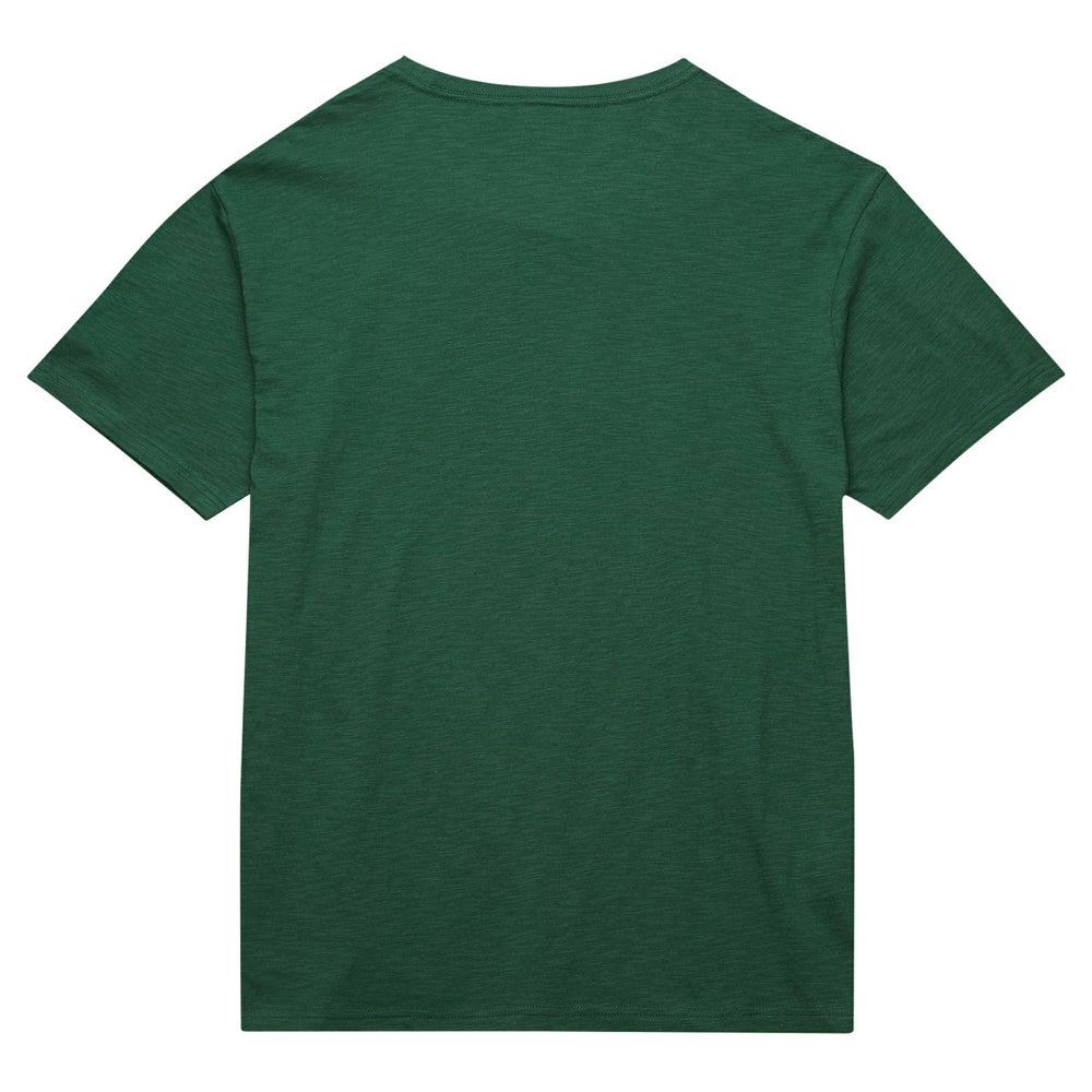 Milwaukee Bucks Hardwood Classics Felt Applique Slub T-Shirt Green - Mitchell & Ness outlet