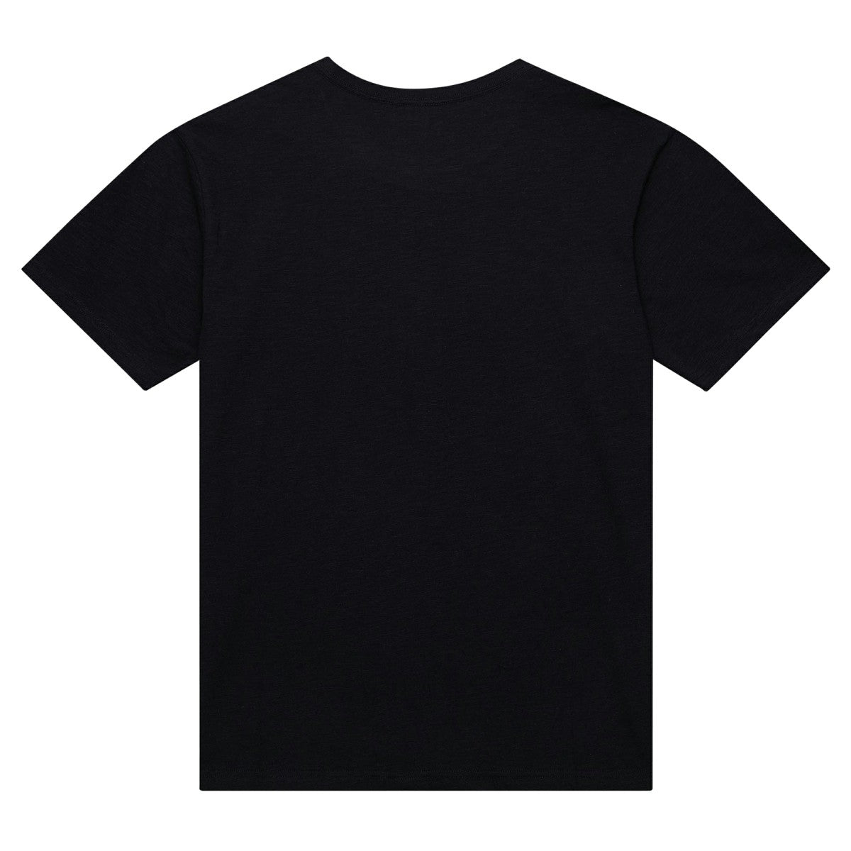 Sacramento Kings Hardwood Classics Felt Applique Slub T-Shirt Black - Mitchell & Ness