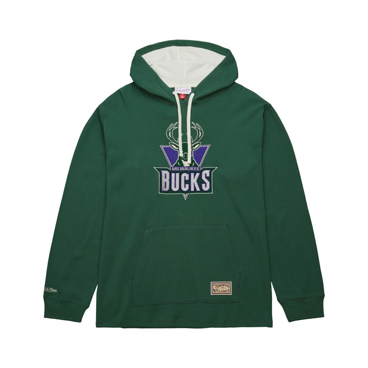 Milwaukee Bucks Hardwood Classics Lightweight Thermal Pullover Hoodie Green - Mitchell & Ness outlet