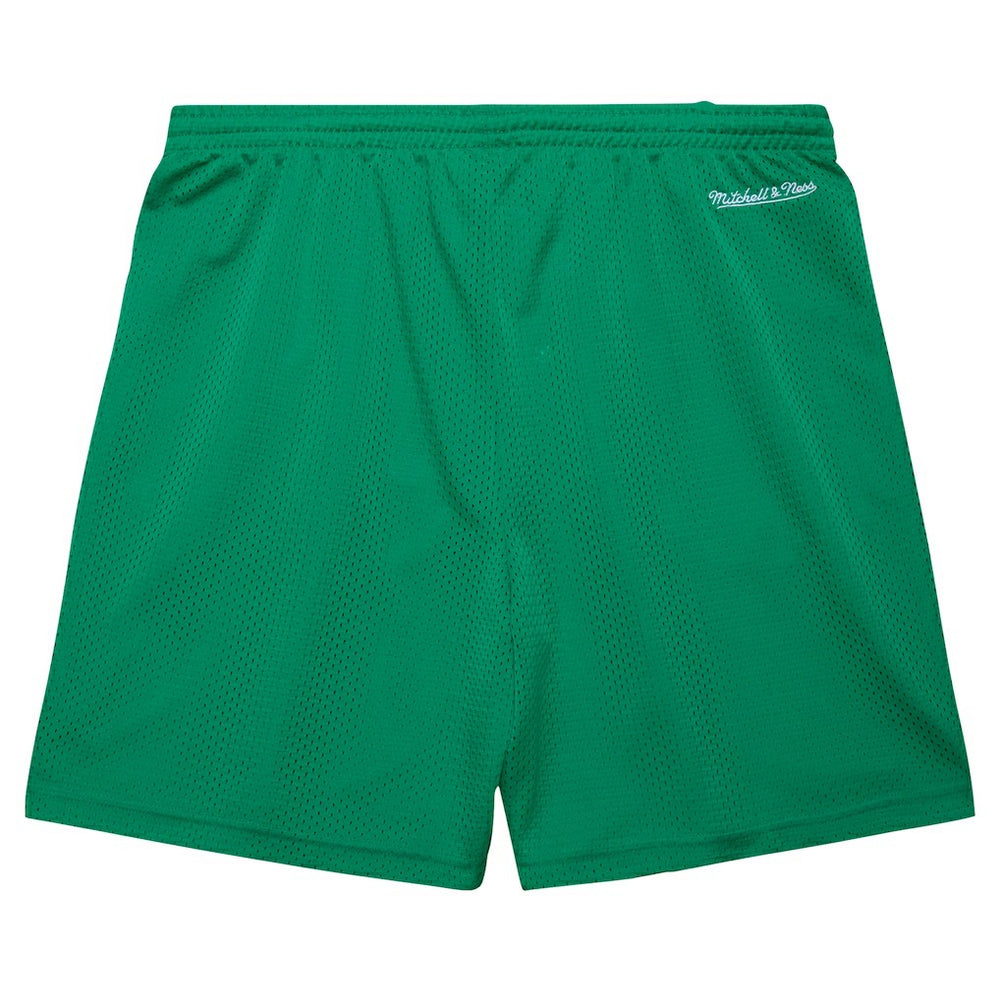 Boston Celtics Hardwood Classics Gameday Mesh Shorts Kelly Green - Mitchell & Ness