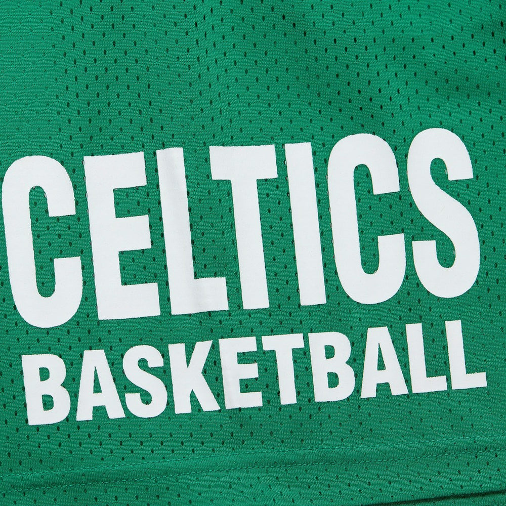 Boston Celtics Hardwood Classics Gameday Mesh Shorts Kelly Green - Mitchell & Ness