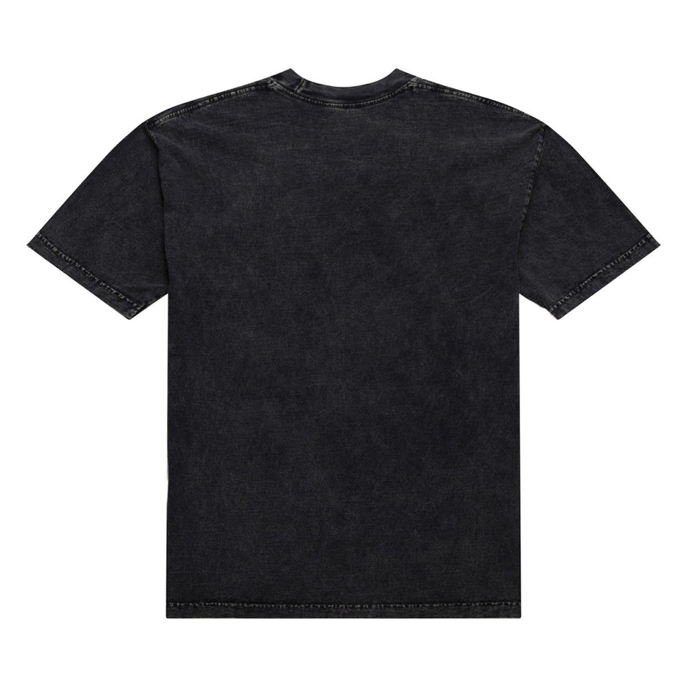 Los Angeles Lakers Unisex Hardwood Classics Vintage Voltage Premium Heavyweight T-Shirt Black - Mitchell & Ness