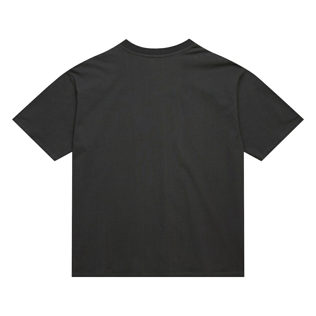 Philadelphia 76ers Women's Hardwood Classics Oversized Boyfriend T-Shirt Charcoal - Mitchell & Ness outlet