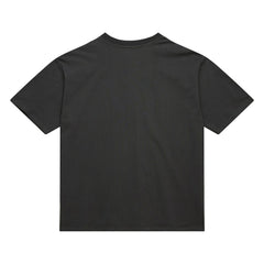 Chicago Bulls Women's Hardwood Classics Oversized Boyfriend T-Shirt Charcoal - Mitchell & Ness