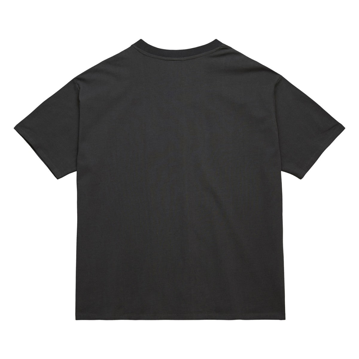 Los Angeles Lakers Women's Hardwood Classics Oversized Boyfriend T-Shirt Charcoal - Mitchell & Ness