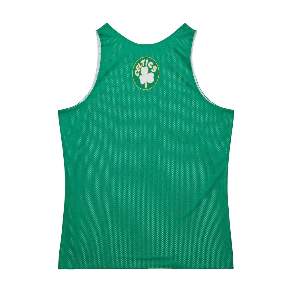 Boston Celtics Hardwood Classics Reversible Mesh Practice Jersey Kelly Green/White - Mitchell & Ness