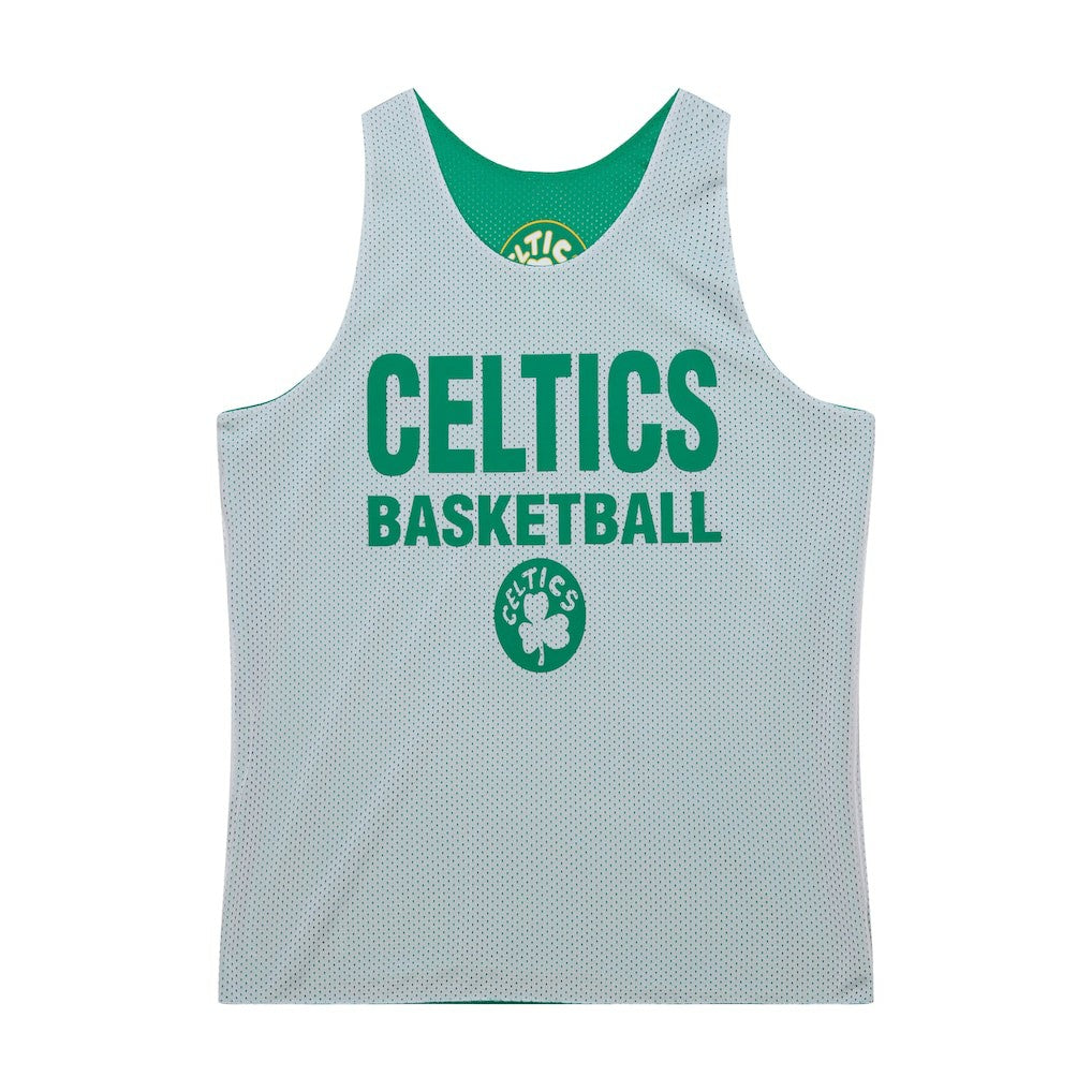 Boston Celtics Hardwood Classics Reversible Mesh Practice Jersey Kelly Green/White - Mitchell & Ness