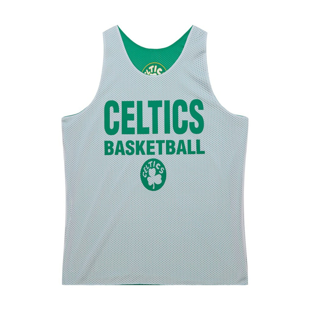 Boston Celtics Hardwood Classics Reversible Mesh Practice Jersey Kelly Green/White - Mitchell & Ness