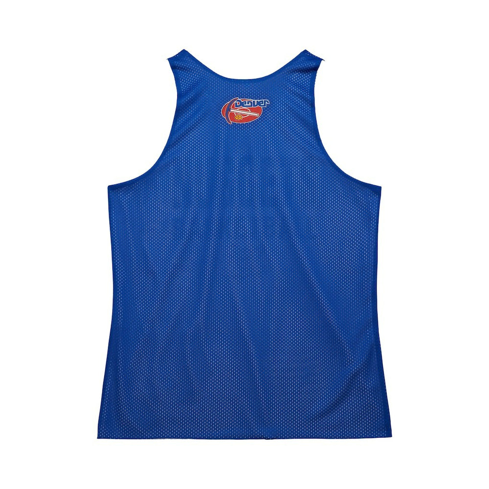 Denver Nuggets Hardwood Classics Reversible Mesh Practice Jersey Royal/White - Mitchell & Ness