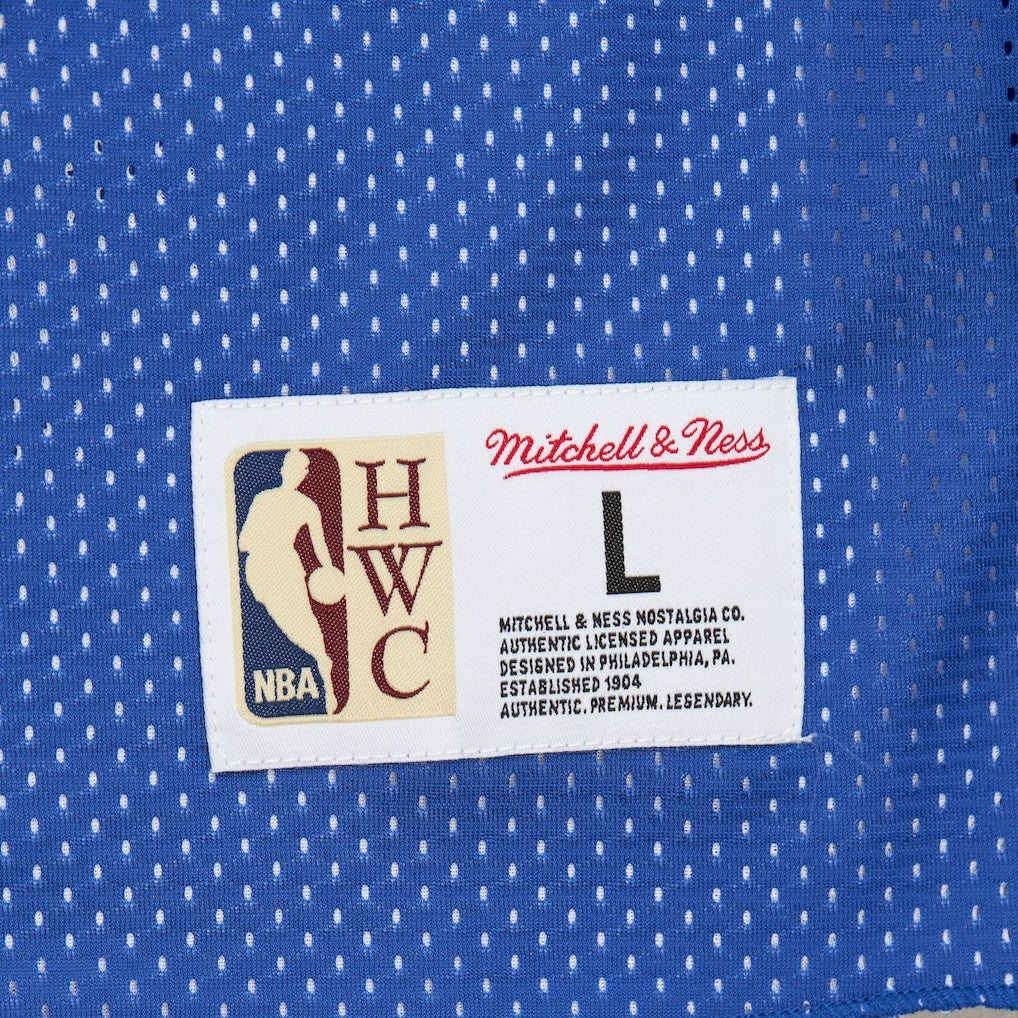 Denver Nuggets Hardwood Classics Reversible Mesh Practice Jersey Royal/White - Mitchell & Ness