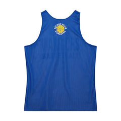 Golden State Warriors Hardwood Classics Reversible Mesh Practice Jersey Royal/White - Mitchell & Ness
