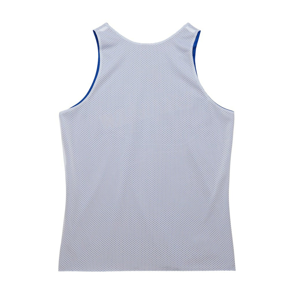 Golden State Warriors Hardwood Classics Reversible Mesh Practice Jersey Royal/White - Mitchell & Ness