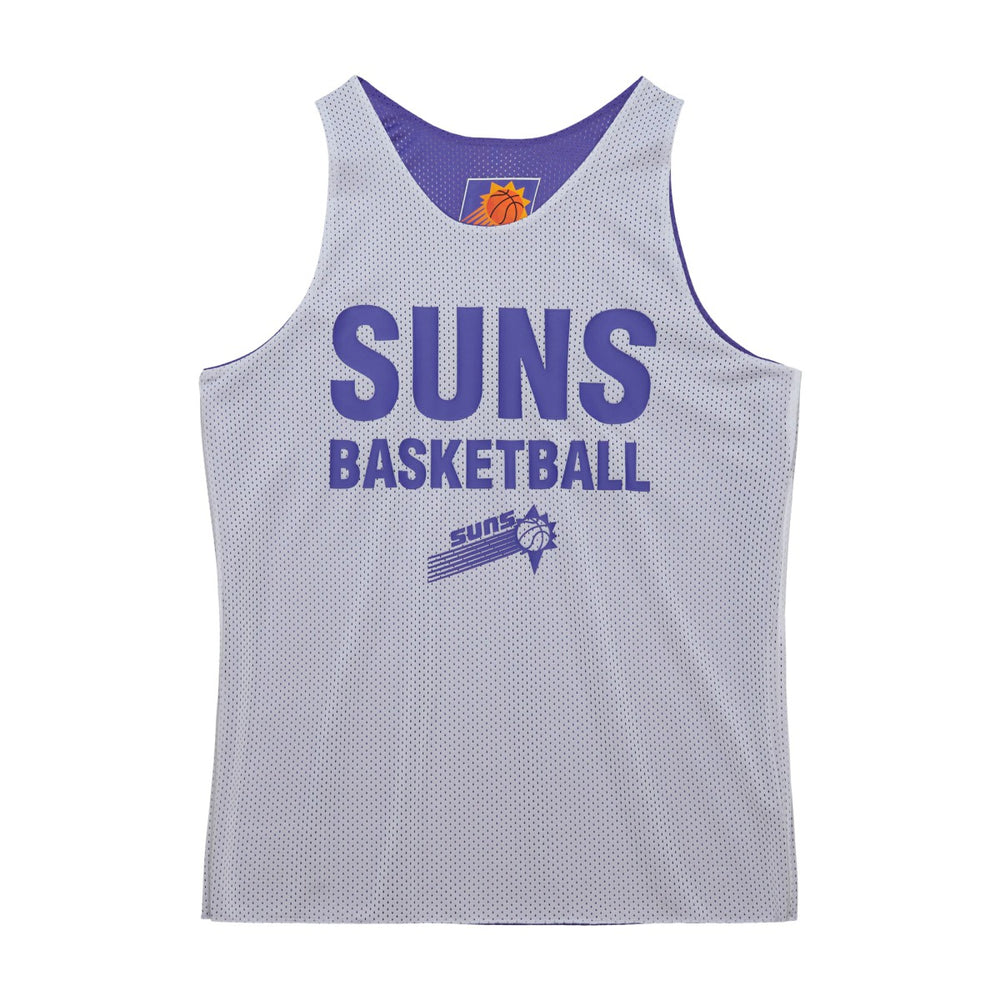 Phoenix Suns Hardwood Classics Reversible Mesh Practice Jersey Purple/White - Mitchell & Ness