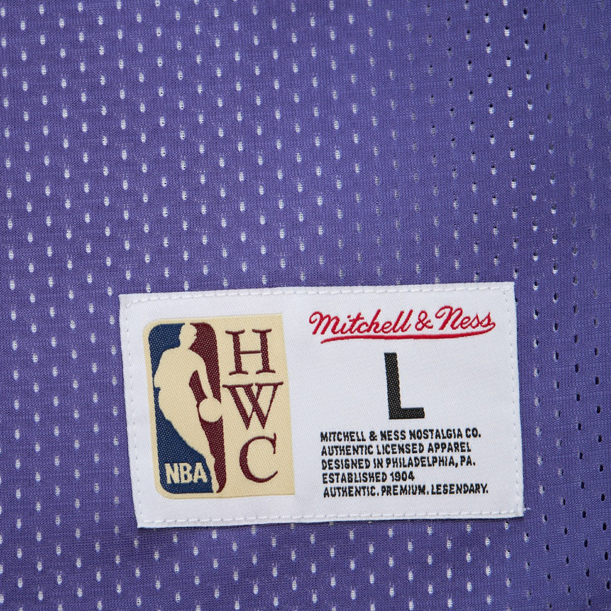 Phoenix Suns Hardwood Classics Reversible Mesh Practice Jersey Purple/White - Mitchell & Ness