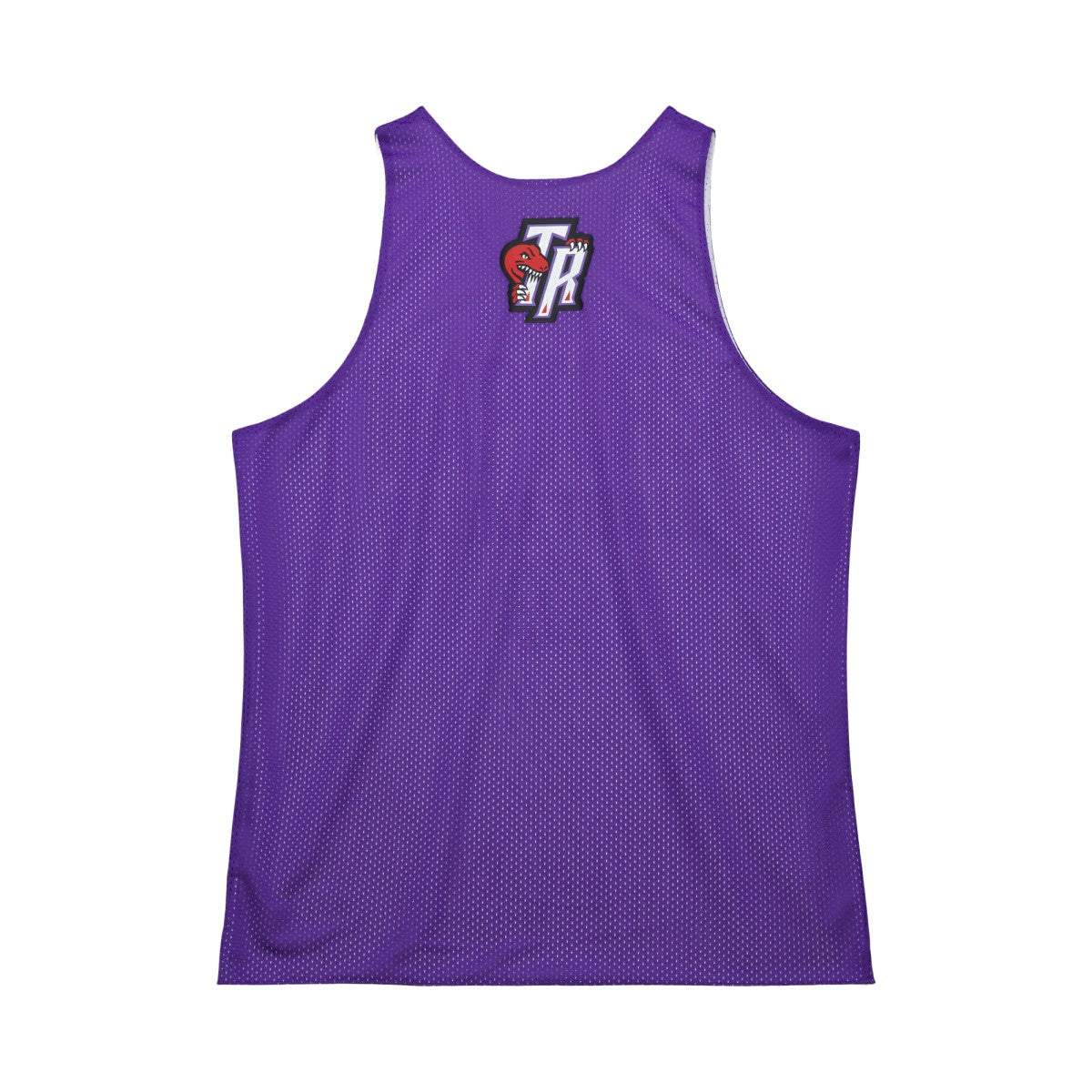 Toronto Raptors Hardwood Classics Reversible Mesh Practice Jersey Purple/White - Mitchell & Ness