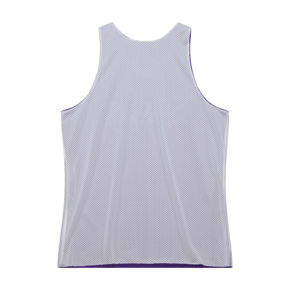 Toronto Raptors Hardwood Classics Reversible Mesh Practice Jersey Purple/White - Mitchell & Ness