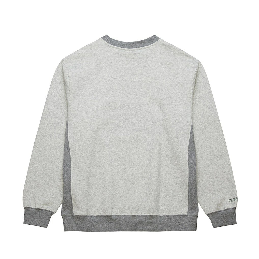 Boston Celtics Vintage Logo Pullover Sweatshirt Heather Gray - Mitchell & Ness