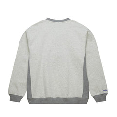 Philadelphia 76ers Vintage Logo Pullover Sweatshirt Heather Gray - Mitchell & Ness outlet