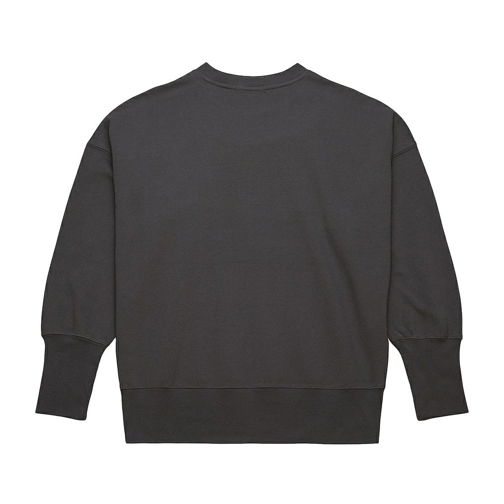Los Angeles Lakers Women's Hardwood Classics Lightweight Pullover Sweatshirt Charcoal - Mitchell & Ness