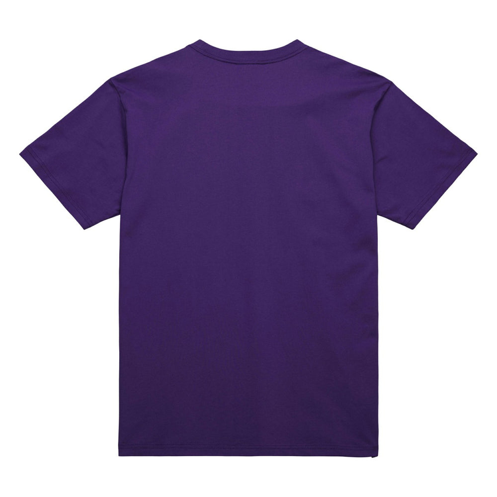 Los Angeles Lakers Hardwood Classics Neon Nights Premium T-Shirt Purple - Mitchell & Ness