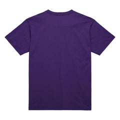 Los Angeles Lakers Hardwood Classics Neon Nights Premium T-Shirt Purple - Mitchell & Ness