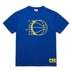 Orlando Magic Hardwood Classics Neon Nights Premium T-Shirt Blue - Mitchell & Ness outlet