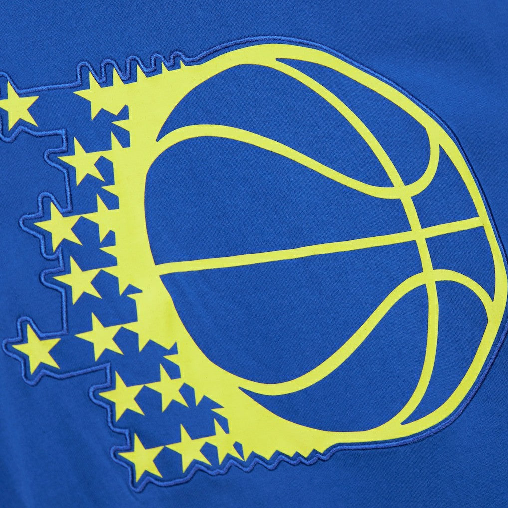 Orlando Magic Hardwood Classics Neon Nights Premium T-Shirt Blue - Mitchell & Ness outlet