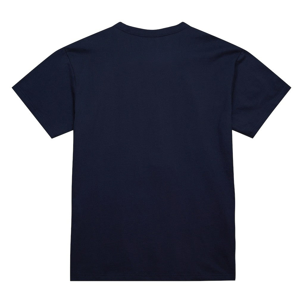 Dallas Mavericks Hardwood Classics Neon Nights Premium T-Shirt Navy - Mitchell & Ness