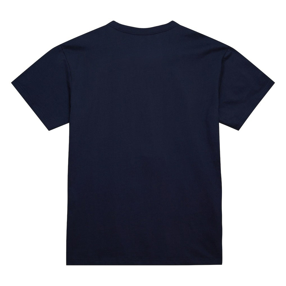 Dallas Mavericks Hardwood Classics Neon Nights Premium T-Shirt Navy - Mitchell & Ness