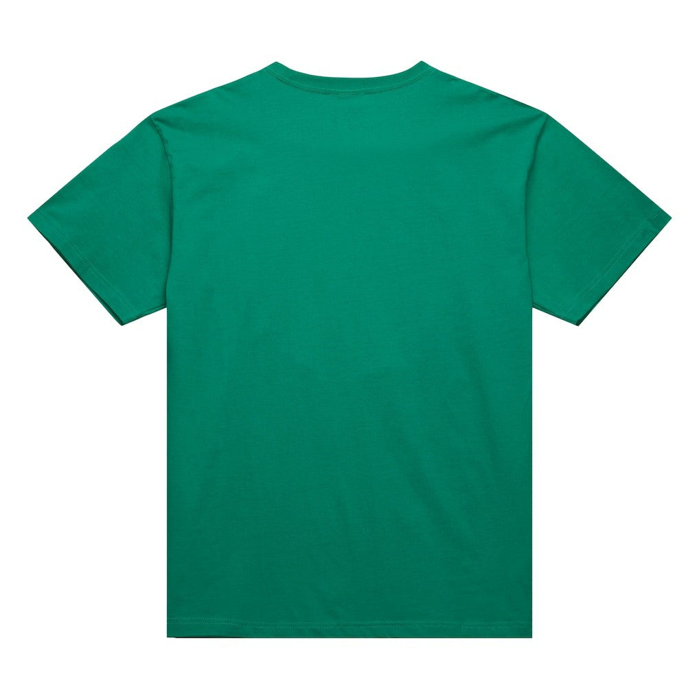 Boston Celtics Hardwood Classics Neon Nights Premium T-Shirt Kelly Green - Mitchell & Ness