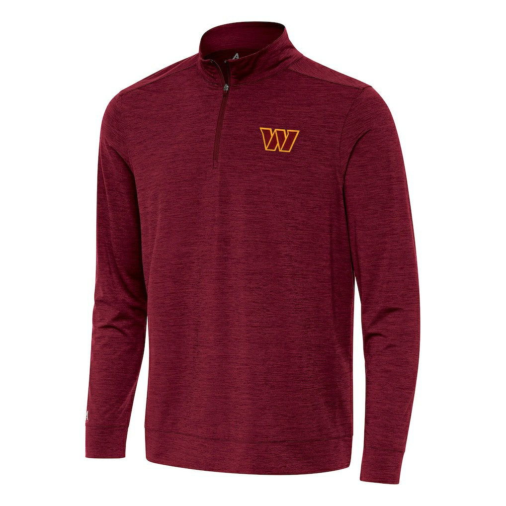 Washington Commanders Antigua Bright Quarter-Zip Top - Burgundy Tops
