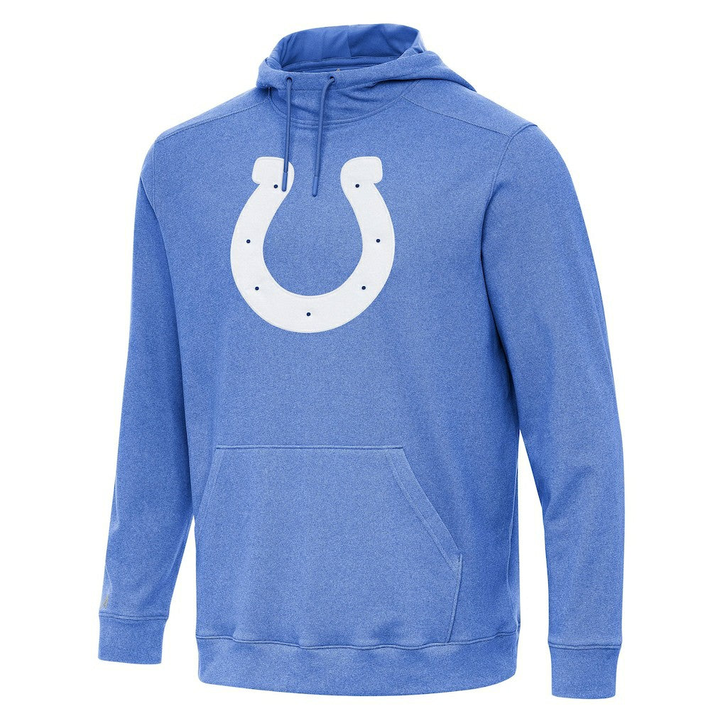 Indianapolis Colts Antigua Cloud Pullover Hoodie - Heather Royal Hoodies