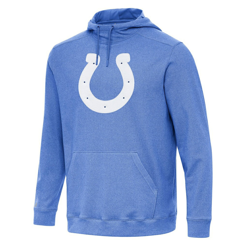 Indianapolis Colts Antigua Cloud Pullover Hoodie - Heather Royal Hoodies