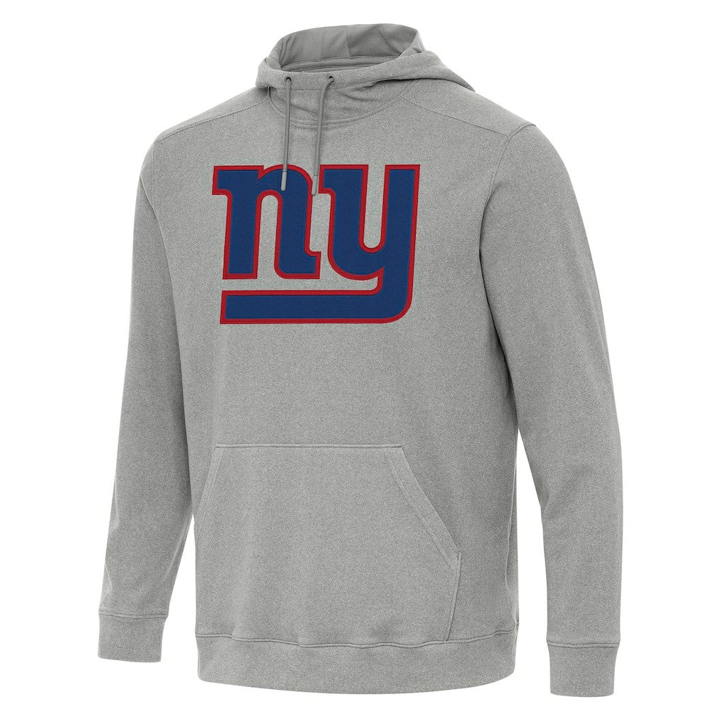 New York Giants Antigua Cloud Pullover Hoodie - Heather Gray Hoodies