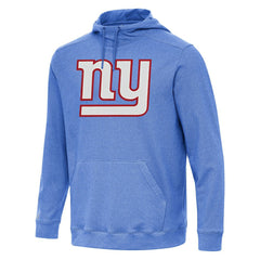 New York Giants Antigua Cloud Pullover Hoodie - Heather Royal Hoodies