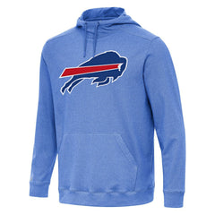 Buffalo Bills Antigua Cloud Pullover Hoodie - Heather Royal Hoodies