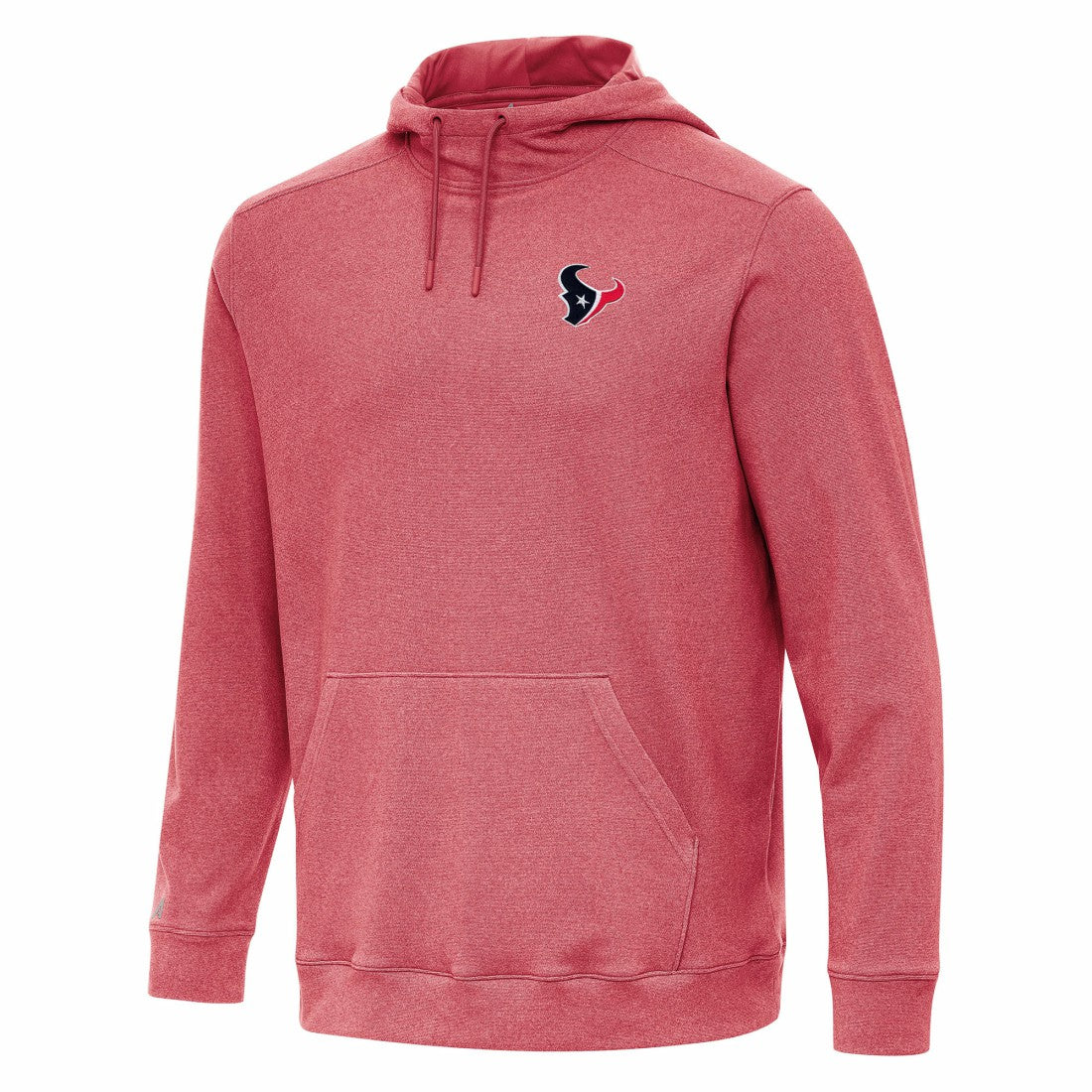 Houston Texans Antigua Cloud Pullover Hoodie - Heather Red Hoodies