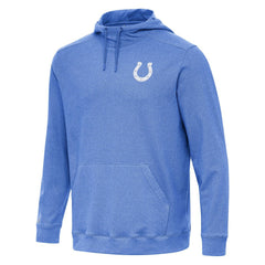 Indianapolis Colts Antigua Cloud Pullover Hoodie - Heather Royal Hoodies