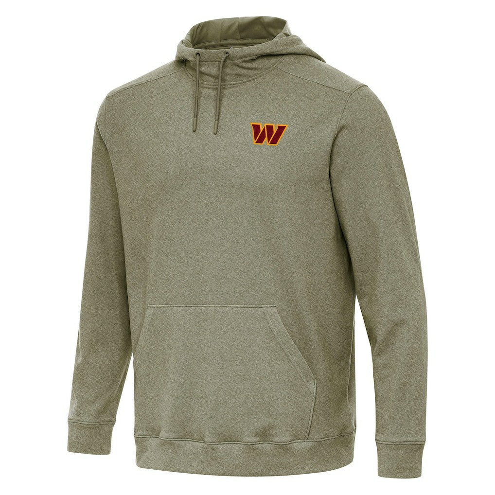 Washington Commanders Antigua Cloud Pullover Hoodie - Olive Hoodies