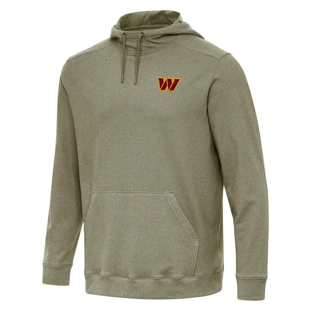 Washington Commanders Antigua Cloud Pullover Hoodie - Olive Hoodies