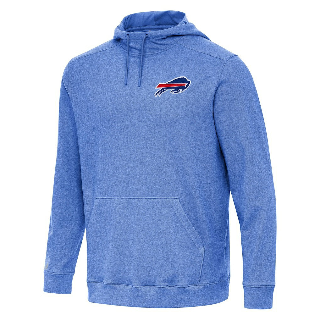Buffalo Bills Antigua Cloud Pullover Hoodie - Heather Royal Hoodies