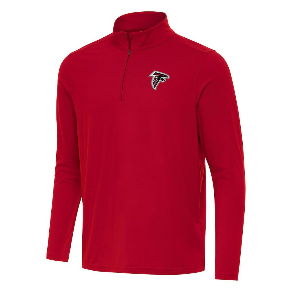 Atlanta Falcons Antigua Intent Quarter-Zip Pullover Top - Red Pullover