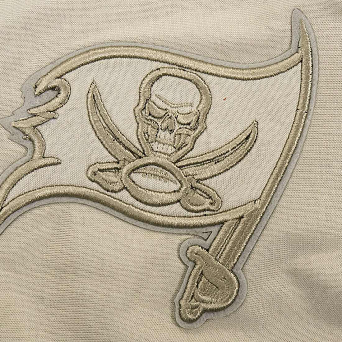 Tampa Bay Buccaneers Pro Standard Neutrals Capsule Short Sleeve Pullover Hoodie - Tan Hoodies