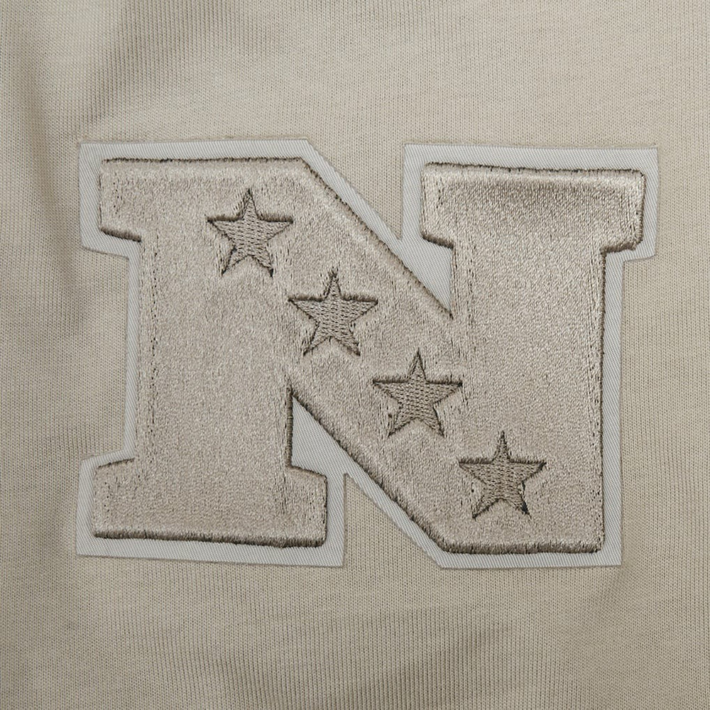 Chicago Bears Pro Standard Neutrals Capsule Short Sleeve Pullover Hoodie - Tan Hoodies