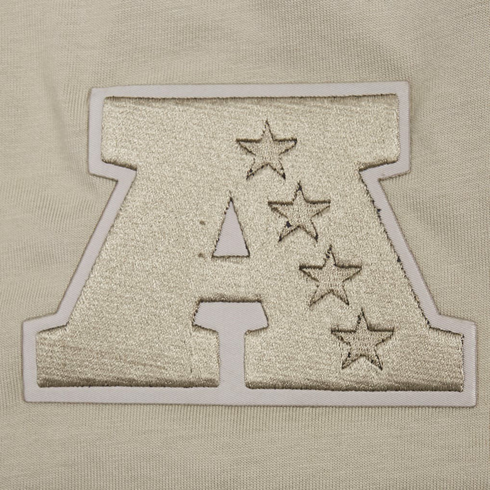 Baltimore Ravens Pro Standard Neutrals Capsule Short Sleeve Pullover Hoodie - Tan Hoodies