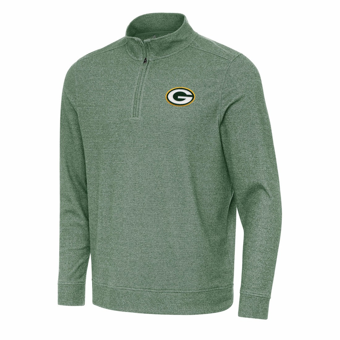 Green Bay Packers Antigua Subtle Quarter-Zip Top - Hunter Green Tops