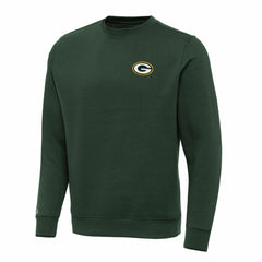 Green Bay Packers Antigua Victory Pullover Sweatshirt - Hunter Green Pullover